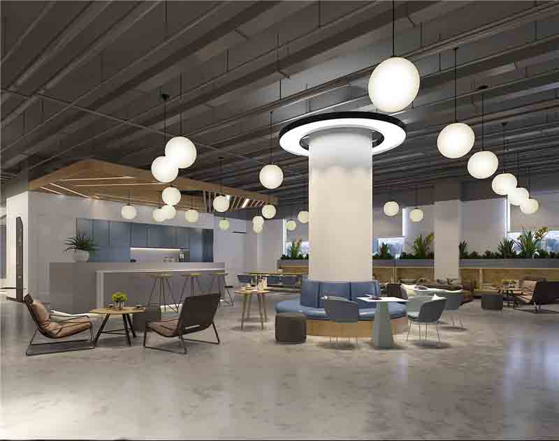 阿里云创新中心办公室装修设计