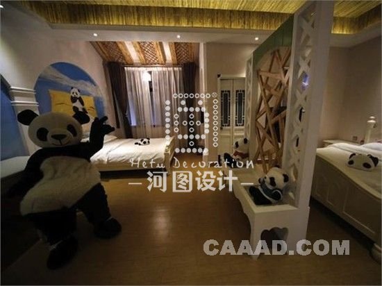 熊猫主题酒店设计